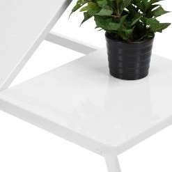 White Folding Laptop Stand by Homy Casa -Homy Casa Shop white homy casa computer desks mamie white hg dd 77 1000