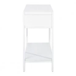 Bianca 44.3 in. White Rectangle Manufactured Wood Console Table by Homy Casa 11 Bianca 44.3 in. White Rectangle Manufactured Wood Console Table by Homy Casa -Homy Casa Shop white homy casa console tables bianca white c3 1000