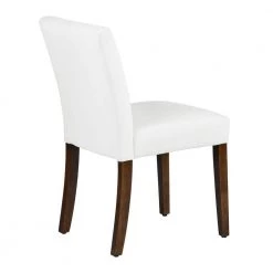 Lowe White Upholstered Dining Chairs(Set of 2) by Homy Casa 21 Lowe White Upholstered Dining Chairs(Set of 2) by Homy Casa -Homy Casa Shop white homy casa dining chairs lowe wh 1f 1000