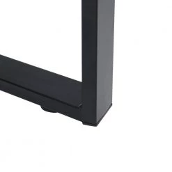 Unathi 4-Piece Rectangle Manufactured Wood Top White And Grey Dining Table set by Homy Casa -Homy Casa Shop white homy casa dining room sets unathi 76 1000