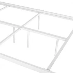 Mudiay Full White Metal Bed by Homy Casa 17 Mudiay Full White Metal Bed by Homy Casa -Homy Casa Shop white homy casa platform beds hd mudiay full white fa 1000