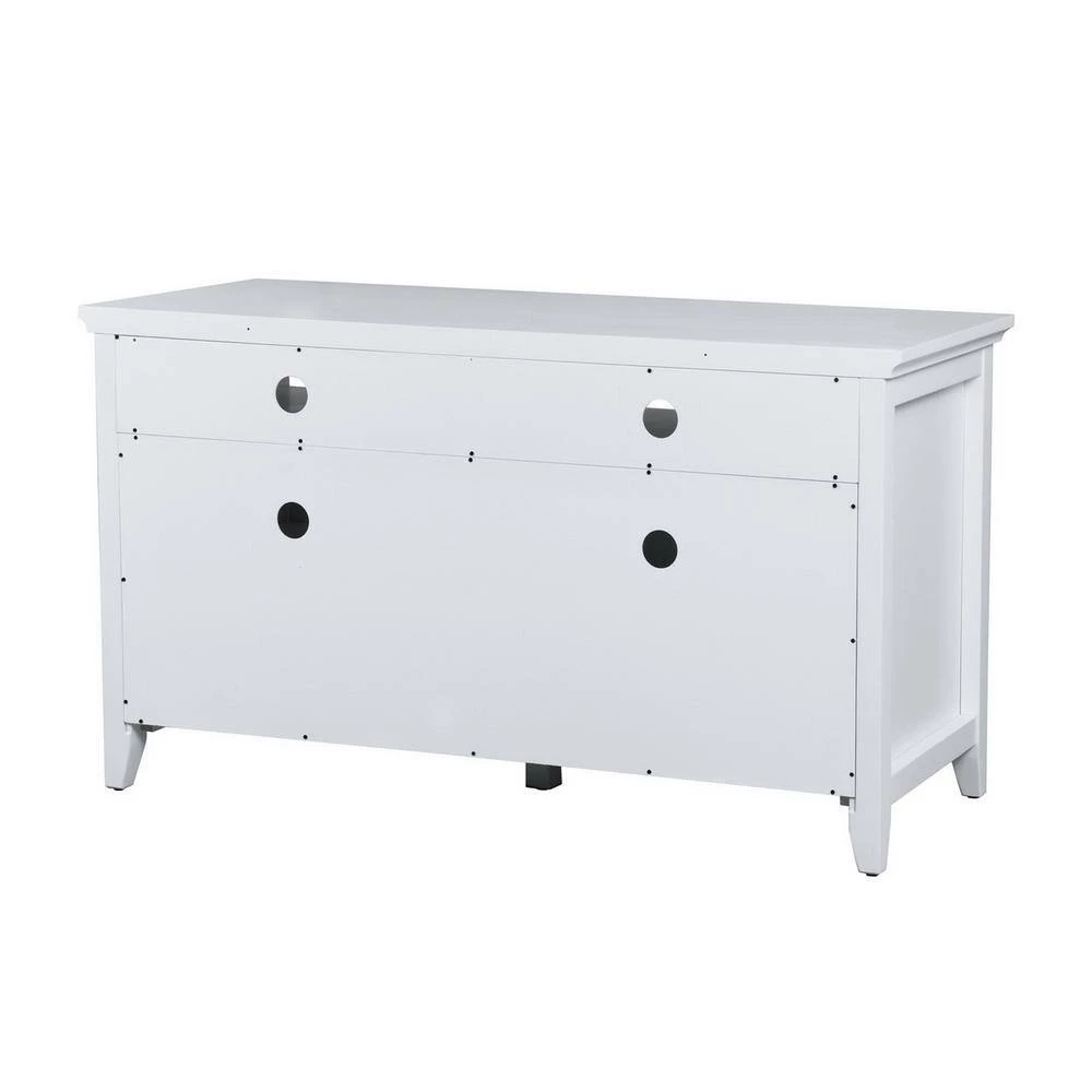 Taneka 48 in. White TV Stand Fits TV's Up To 58 in by Homy Casa 9 Taneka 48 in. White TV Stand Fits TV's Up To 58 in by Homy Casa - Image 7