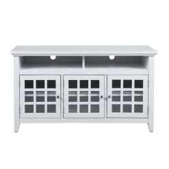 Taneka 48 in. White TV Stand Fits TV's Up To 58 in by Homy Casa 17 Taneka 48 in. White TV Stand Fits TV's Up To 58 in by Homy Casa -Homy Casa Shop white homy casa tv stands hd taneka tv stand white c3 1000