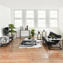 59.8 in. White Marble TV Stand Fits TVs up to 65 in. with Storage Shelf by Homy Casa -Homy Casa Shop white marble and black finish homy casa tv stands adria tv stand blackleg 31 1000