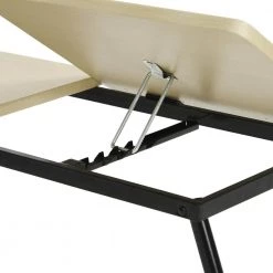 Liftable Wood Computer Desk Laptop Table by Homy Casa -Homy Casa Shop wood black homy casa laptop desks mamie beech bk dd fa 1000