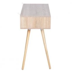 Ultron Oak 35.4 in. Computer Desk With Drawer by Homy Casa 17 Ultron Oak 35.4 in. Computer Desk With Drawer by Homy Casa -Homy Casa Shop wood homy casa writing desks ultron desk 1f 1000