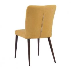 Upholstered Yellow Parsons Chair (Set of 2) by Homy Casa 17 Upholstered Yellow Parsons Chair (Set of 2) by Homy Casa -Homy Casa Shop yellow homy casa accent chairs aldred yellow 1f 1000